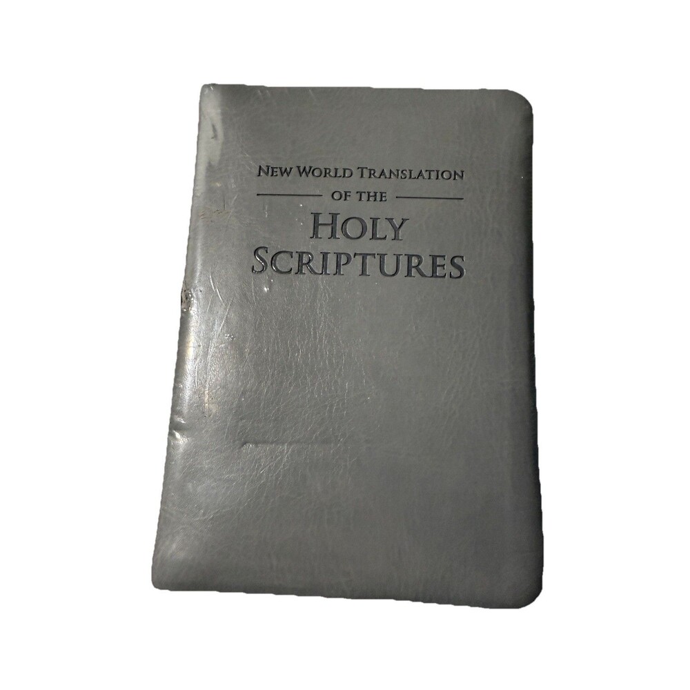 New World Translation Of The Holy Scriptures Light Gray Soft Flexible Sealed New
